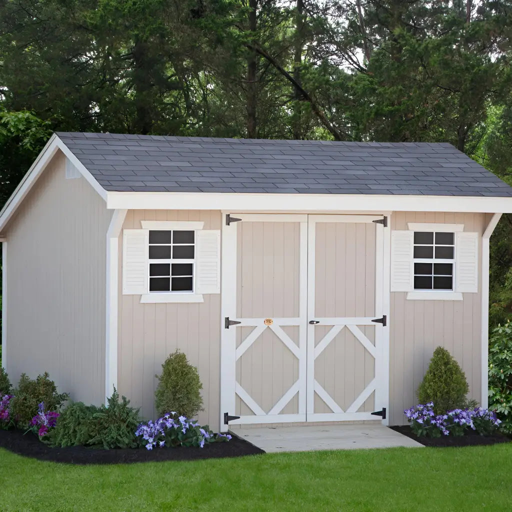 Little Cottage Co. Classic Saltbox Shed Kit