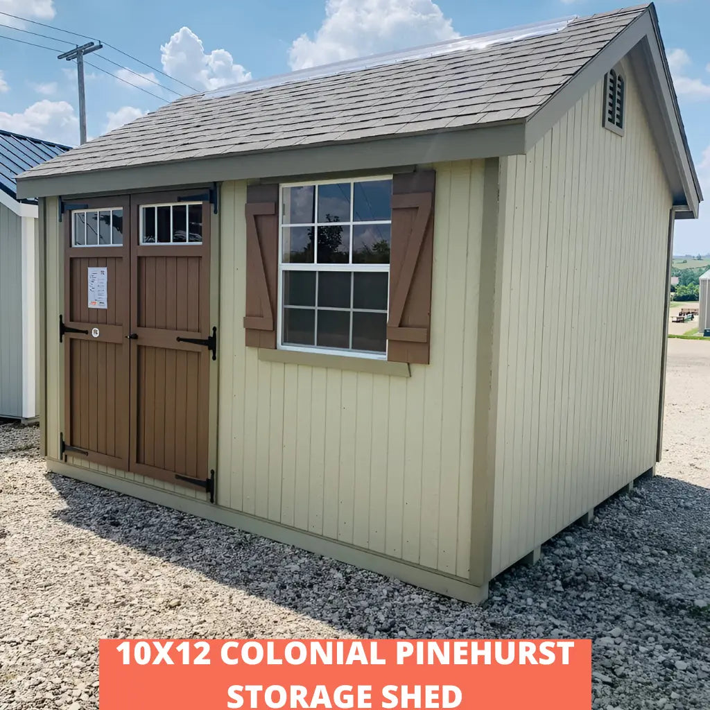 Little Cottage Co. Colonial Pinehurst Storage Shed Kit