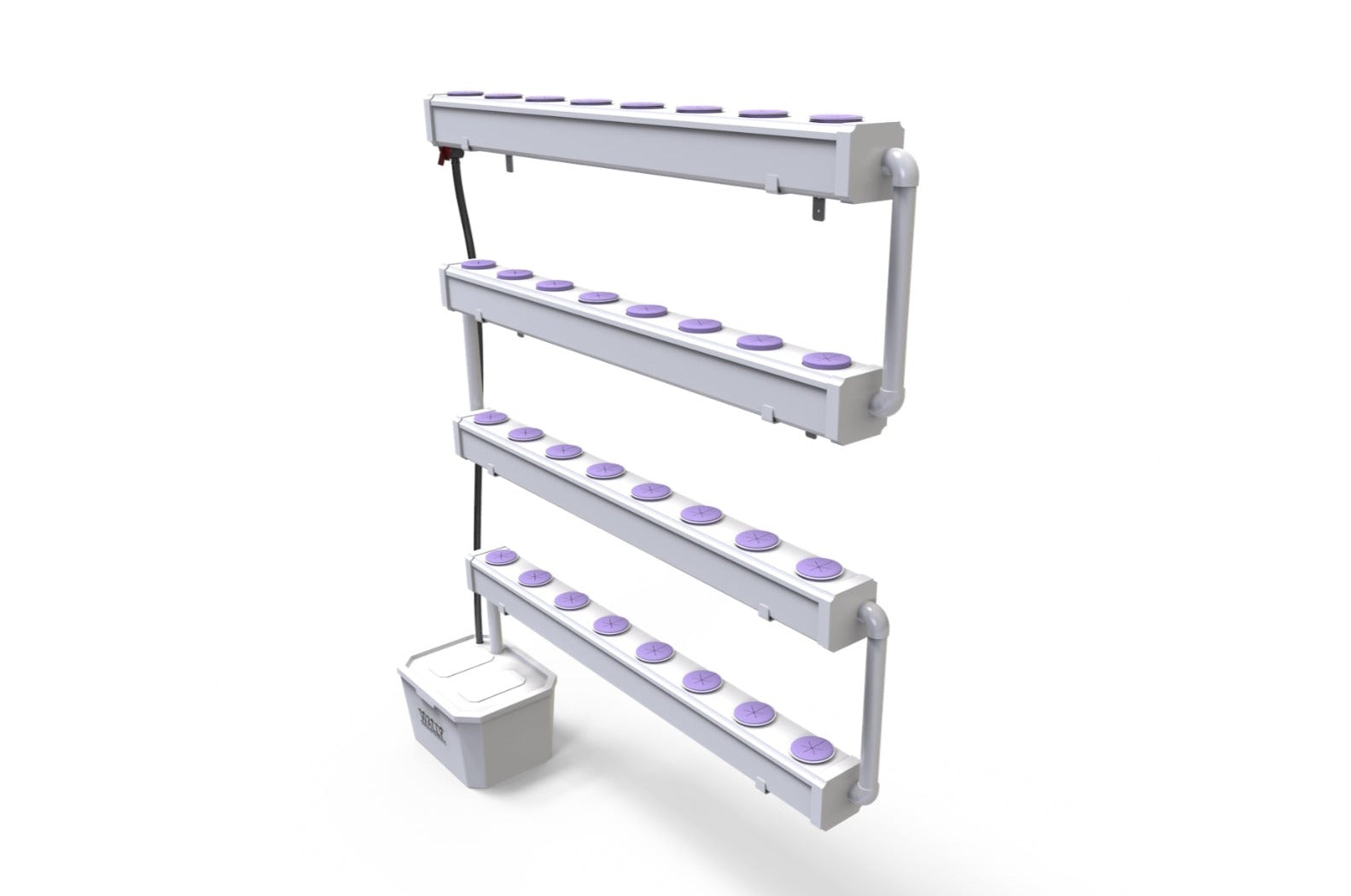 NatureTech - Wally 32 – Fixed Wall Hydroponic Gardening System