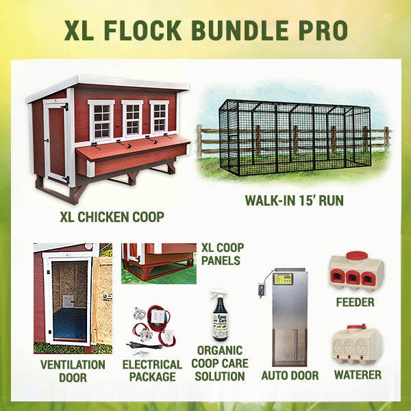 OverEZ Chicken Coop XL Flock Bundle Pro