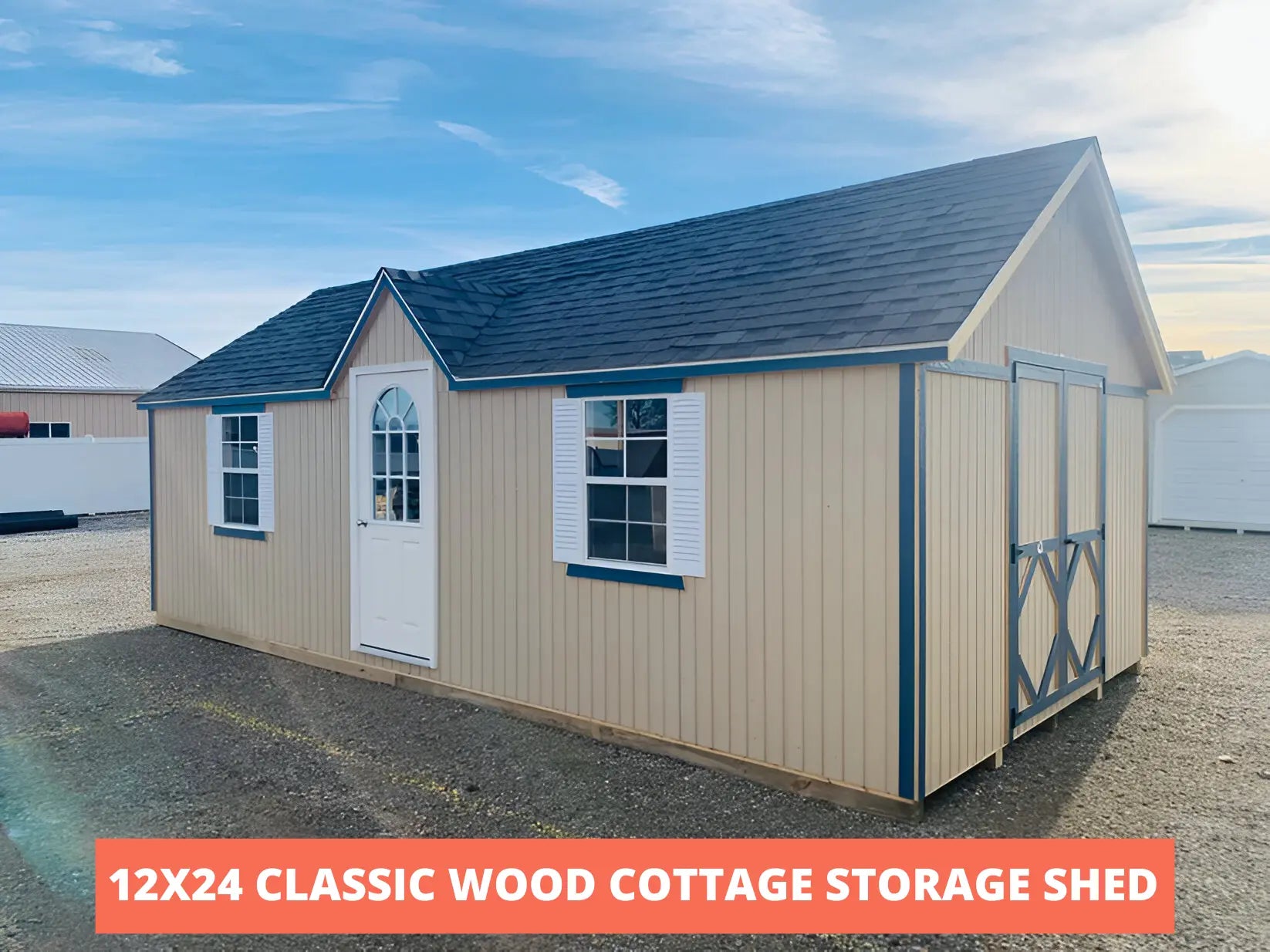 Little Cottage Co. Classic Wood Cottage Shed