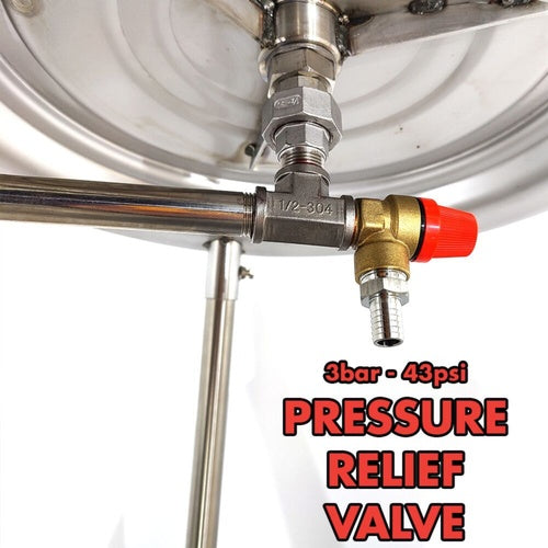 KegLand 40L Stainless Steel Bladder Press by - KL23313