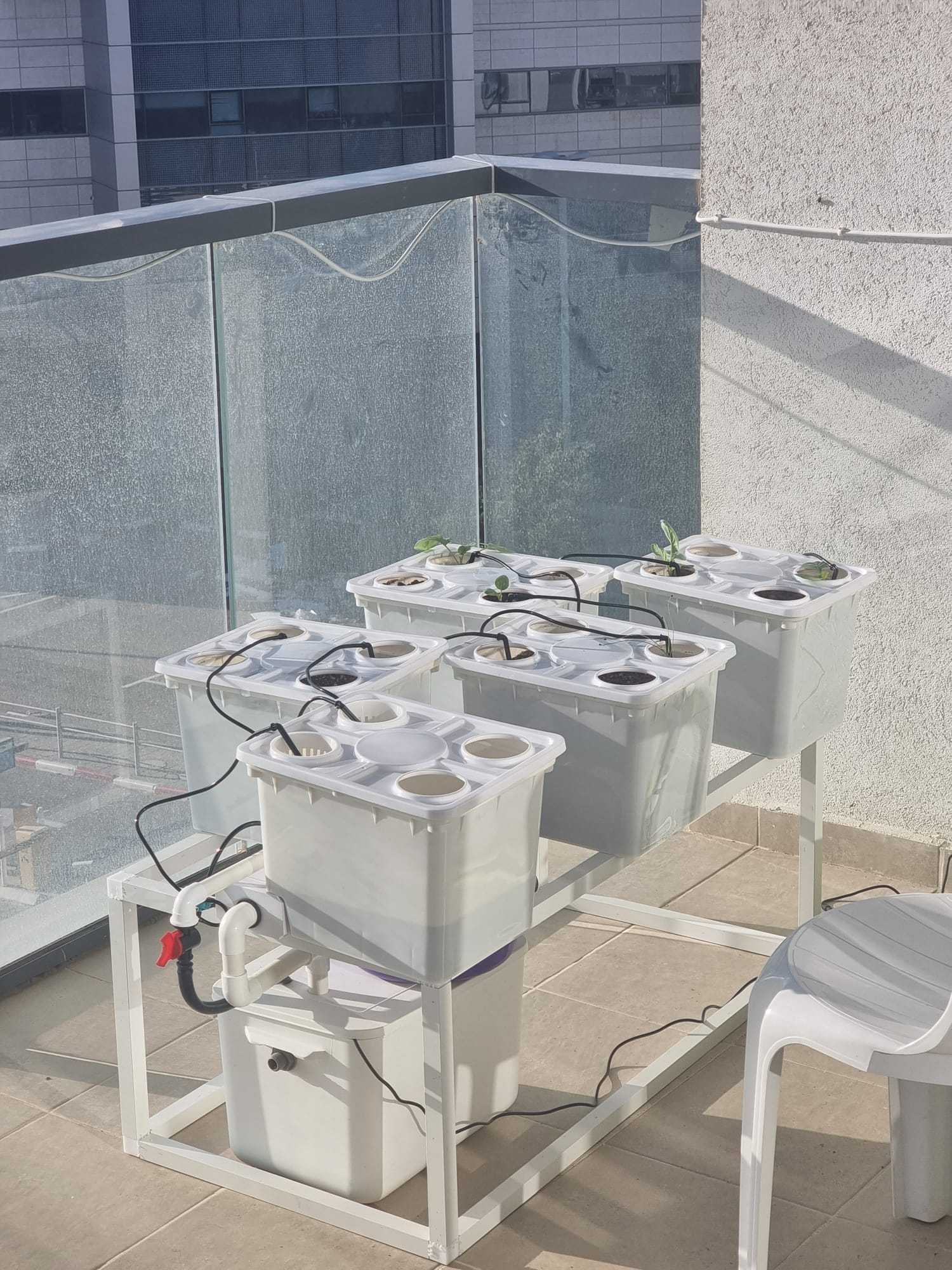 NatureTech - Tobato 5 – Dutch Bucket Hydroponic Growing System