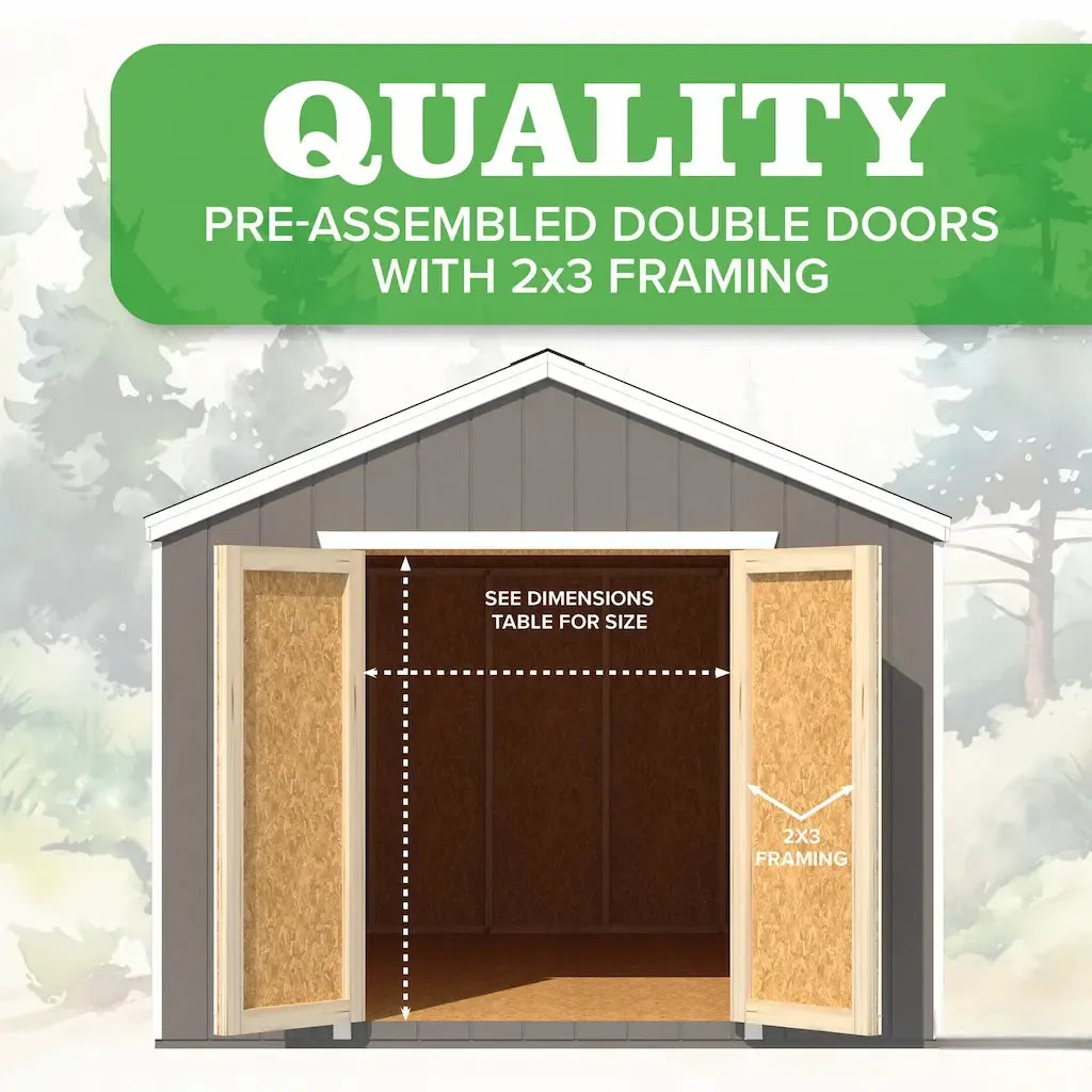 Little Cottage Co. Value Gable Shed